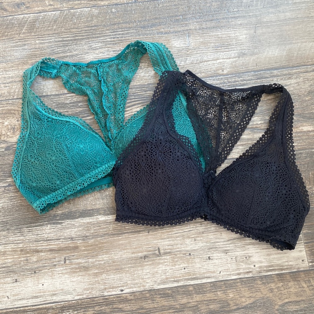 LOT of 2 Victoria’s Secret Racer Back Bralettes